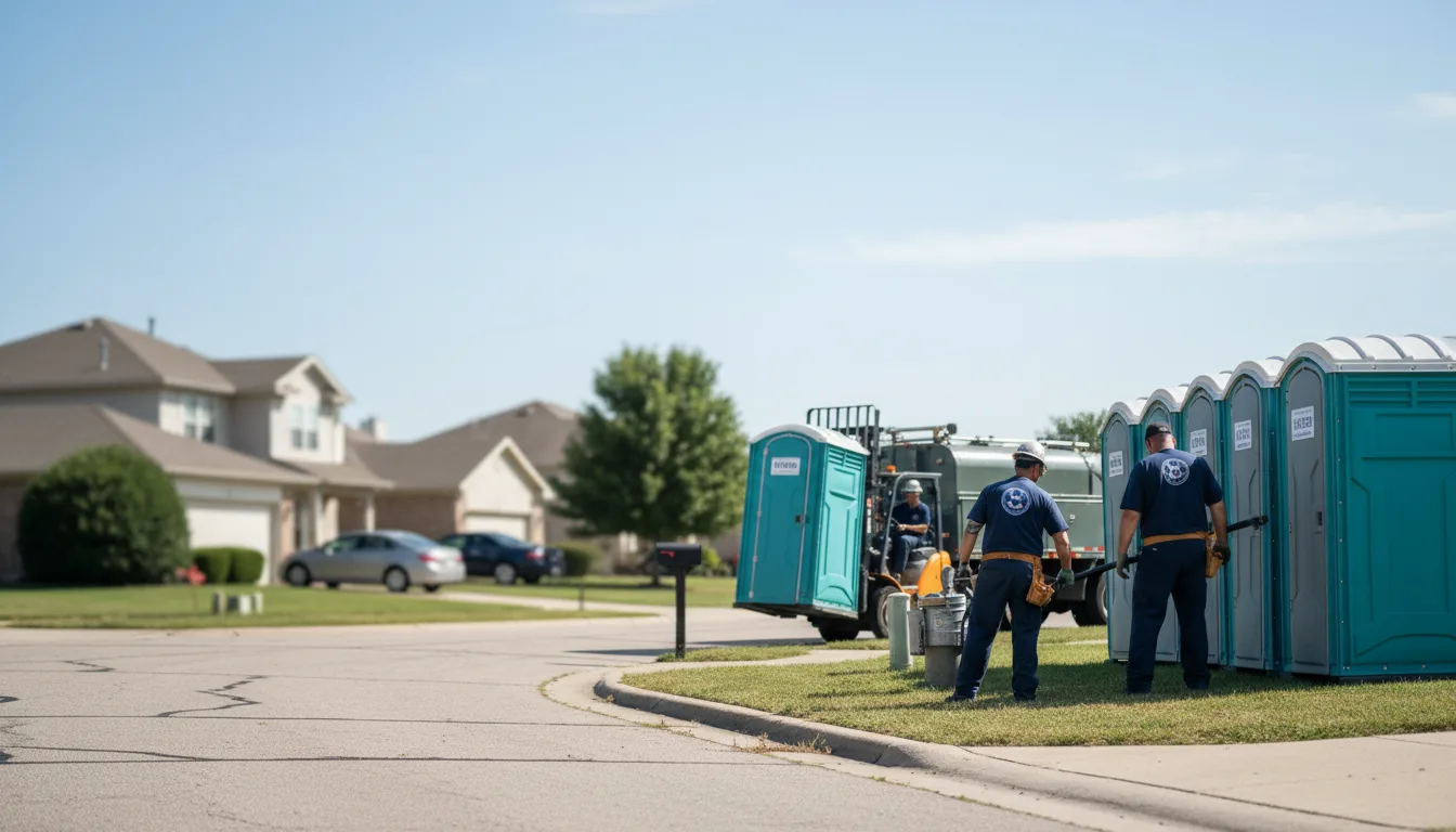 Porta Potty Rental in Sidell, IL near me